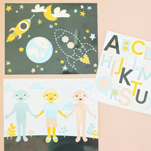 Load image into Gallery viewer, Let&#39;s Play the Darling Way - 3 Pack Play Mat Set
